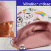 Mössa FLEECE foder, 3-8år, enhörningar - Bild 2