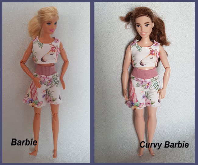 Barbiekläder, till Barbie, Curvy Barbie - Bild 4