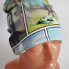 Mössa dinosaurier, FLEECE foder, 3-8år, dino - Bild 5