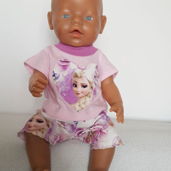 Dockkläder, passar Baby Born 43 cm, Frozen, Elsa