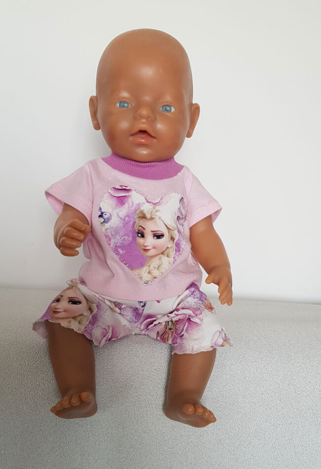 Dockkläder, passar Baby Born 43 cm, Frozen, Elsa