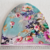 Mössa blommor, DUBBEL trikå, 3-8år - Bild 3