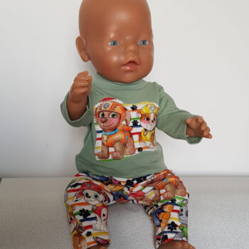 Dockkläder, passar Baby Born 43 cm, Paw patrol