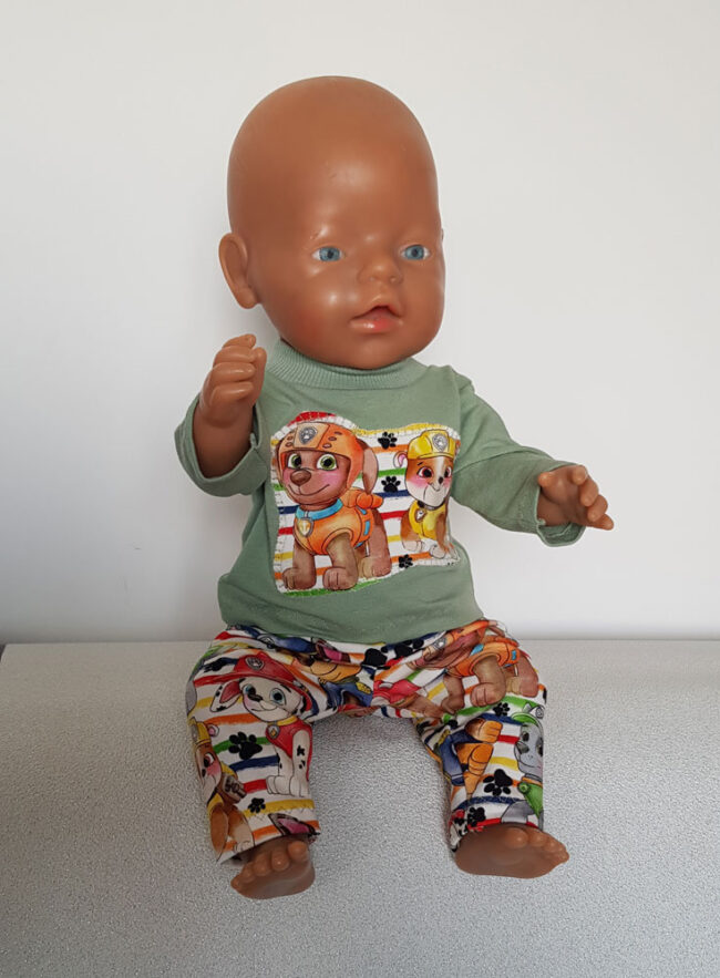 Dockkläder, passar Baby Born 43 cm, Paw patrol
