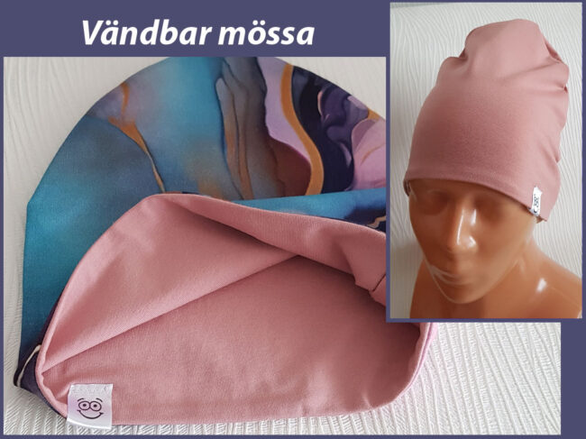 Mössa, DUBBEL trikå, 5-10år - Bild 2