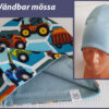 Mössa traktorer, DUBBEL trikå, 2-6år - Bild 2