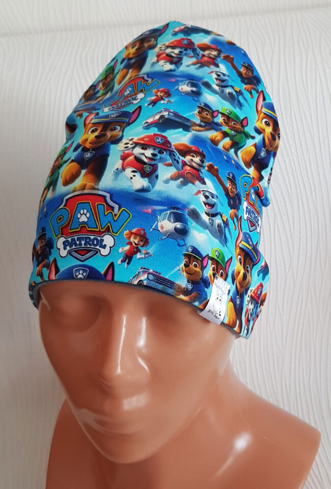 Mössa Paw Patrol, FLEECE foder, 4-9år - Bild 5