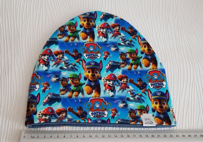 Mössa Paw Patrol, FLEECE foder, 4-9år - Bild 3