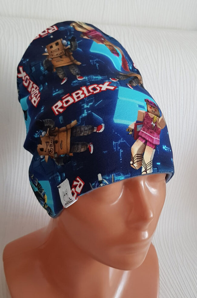 Mössa Roblox, FLEECE foder, 5-12år - Bild 5