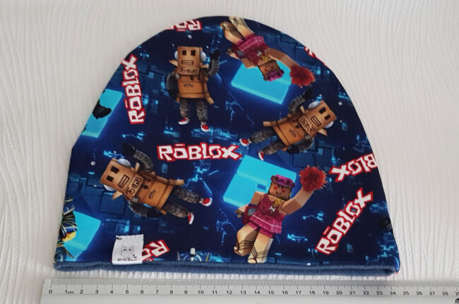 Mössa Roblox, FLEECE foder, 5-12år - Bild 3