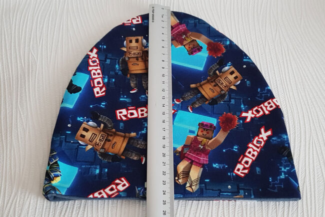 Mössa roblox, FLEECE foder, 6-12år, - Bild 5