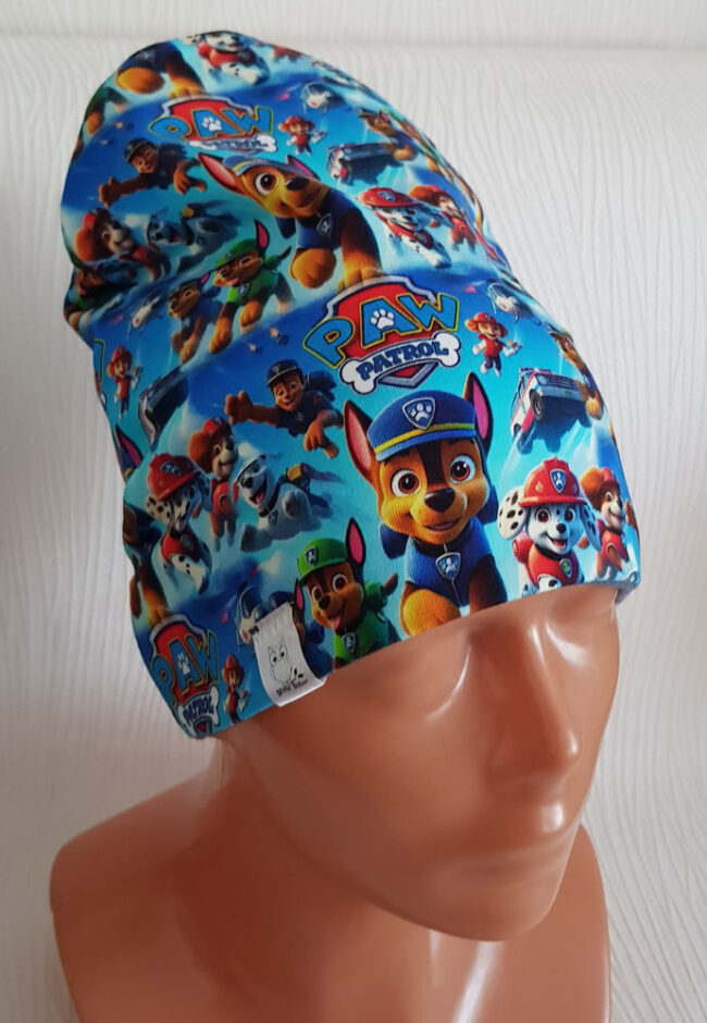 Mössa Paw Patrol, FLEECE foder, 5-10år - Bild 5