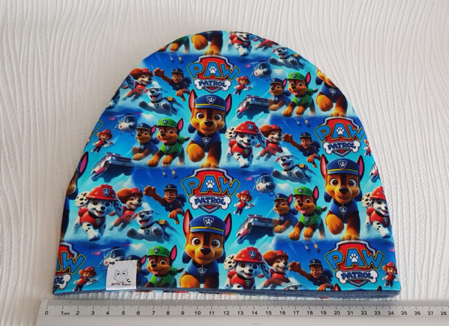 Mössa Paw Patrol, FLEECE foder, 5-10år - Bild 3