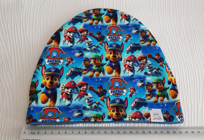 Mössa Paw Patrol, FLEECE foder, 5-10år - Bild 3