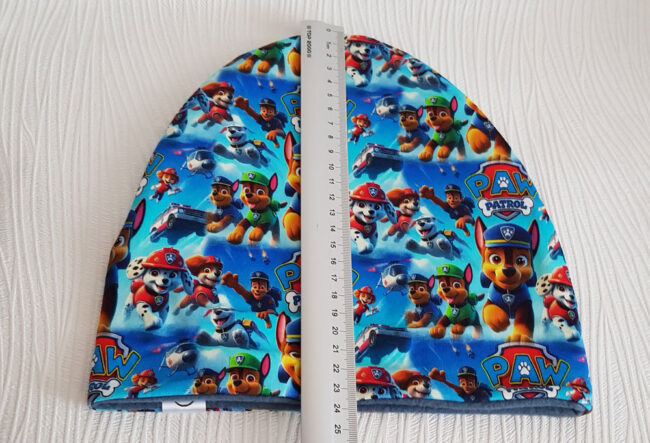 Mössa Paw Patrol, FLEECE foder, 5-10år - Bild 4