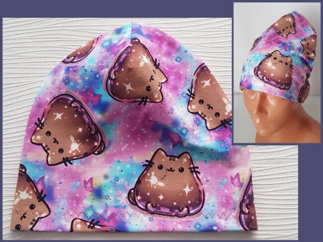 Mössa Pusheen, TUNN, 3-8år