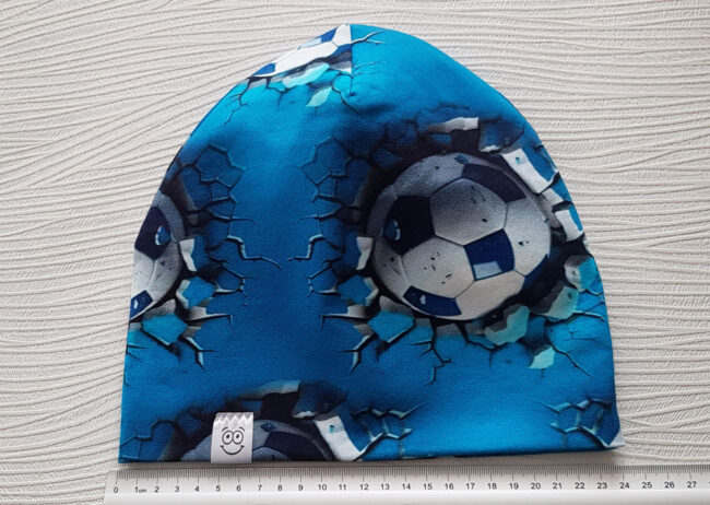 Mössa bollar, DUBBEL trikå, 3-10år - Bild 3