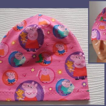 Mössa Greta Gris TUNN, 3-8år, Peppa Pig