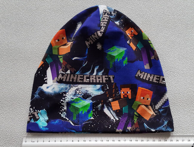 Mössa Minecraft, TUNN, 5-10år - Bild 3