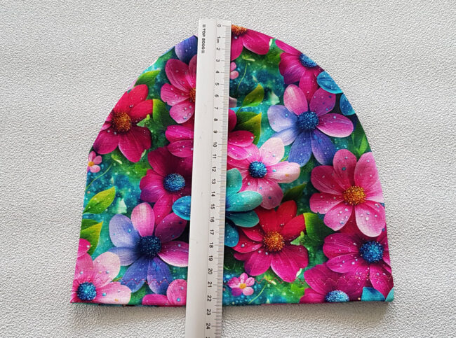 Mössa blommor, TUNN, 2-6år - Bild 4