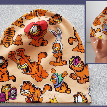 Mössa Garfield, TUNN, 2-6år,  Gustaf katten