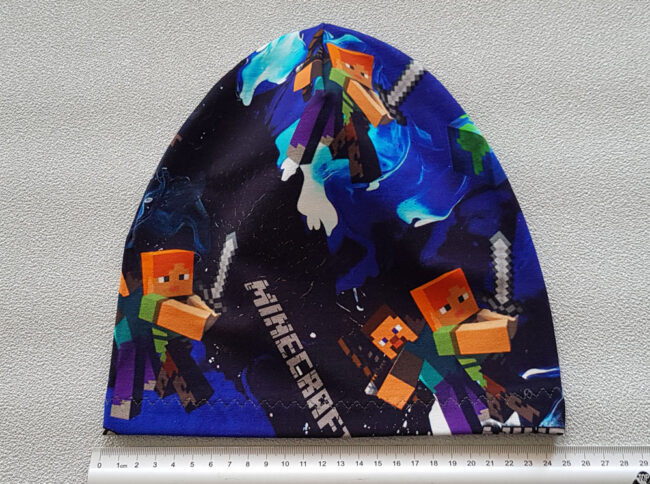 Mössa Minecraft, TUNN, 6-12år - Bild 3