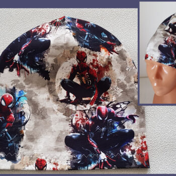 Mössa Spiderman, TUNN, 2-6år