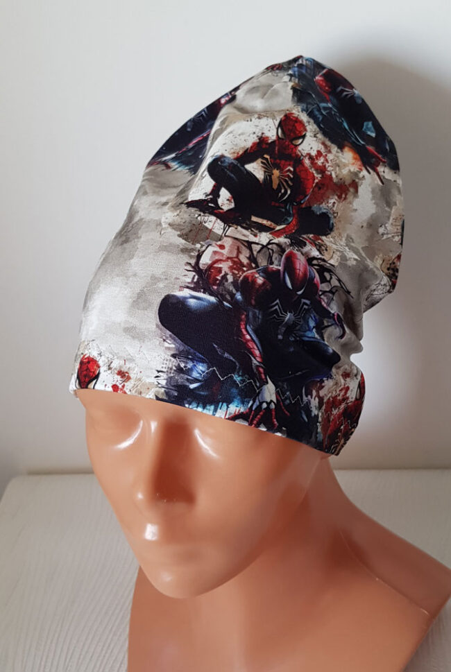Mössa Spiderman, TUNN, 2-6år - Bild 5