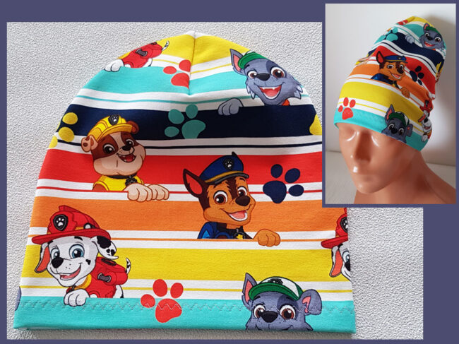 Mössa Paw Patrol TUNN, 3-8år