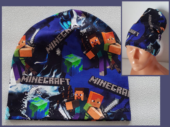 Mössa Minecraft, TUNN, 6-12år