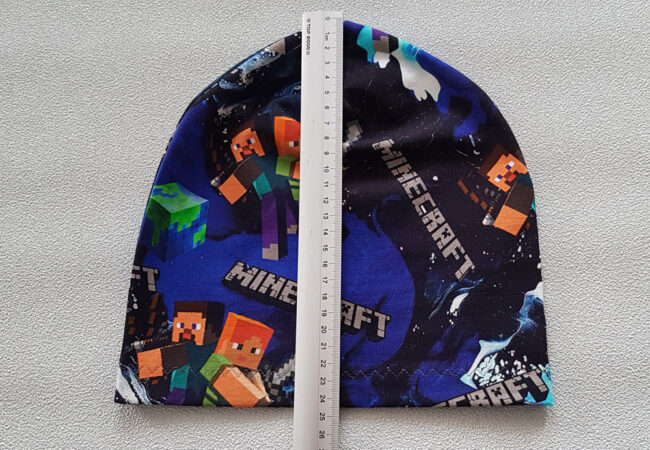 Mössa Minecraft, TUNN, 6-12år - Bild 4