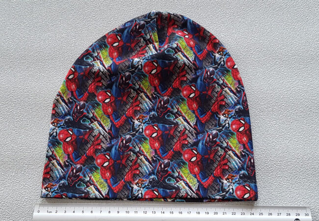 Mössa Spiderman, TUNN, 5-10år - Bild 3