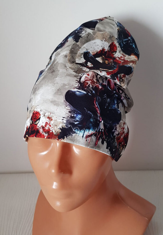 Mössa Spiderman, TUNN, 5-10år - Bild 5