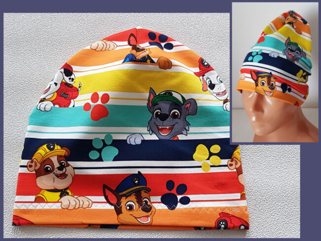 Mössa Paw Patrol TUNN, 3-8år