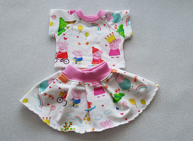 Dockkläder, passar Baby Born 43 cm, greta gris, peppa pig - Bild 5