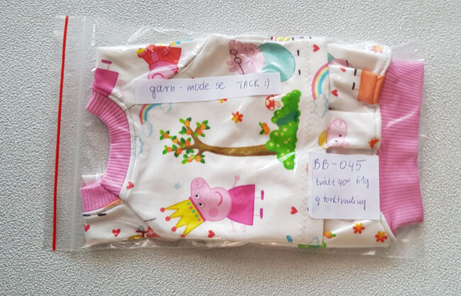 Dockkläder, passar Baby Born 43 cm, greta gris, peppa pig - Bild 6