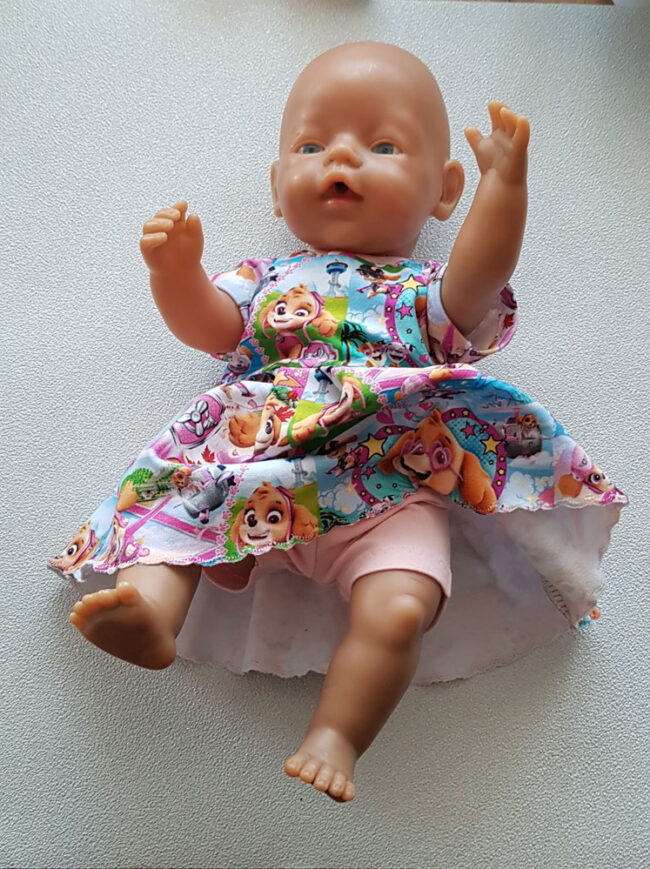 Kläder till Skrållan 48 cm, Baby Born 43cm, paw patrol