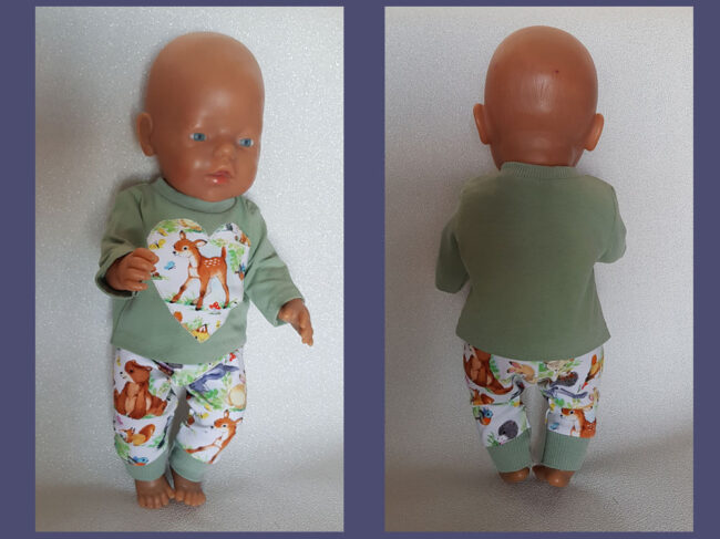 Dockkläder, passar Baby Born 43 cm, djur - Bild 5