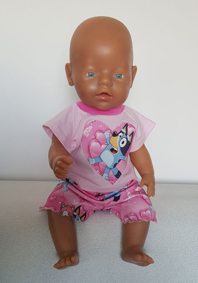Dockkläder, passar Baby Born 43 cm, Bluey