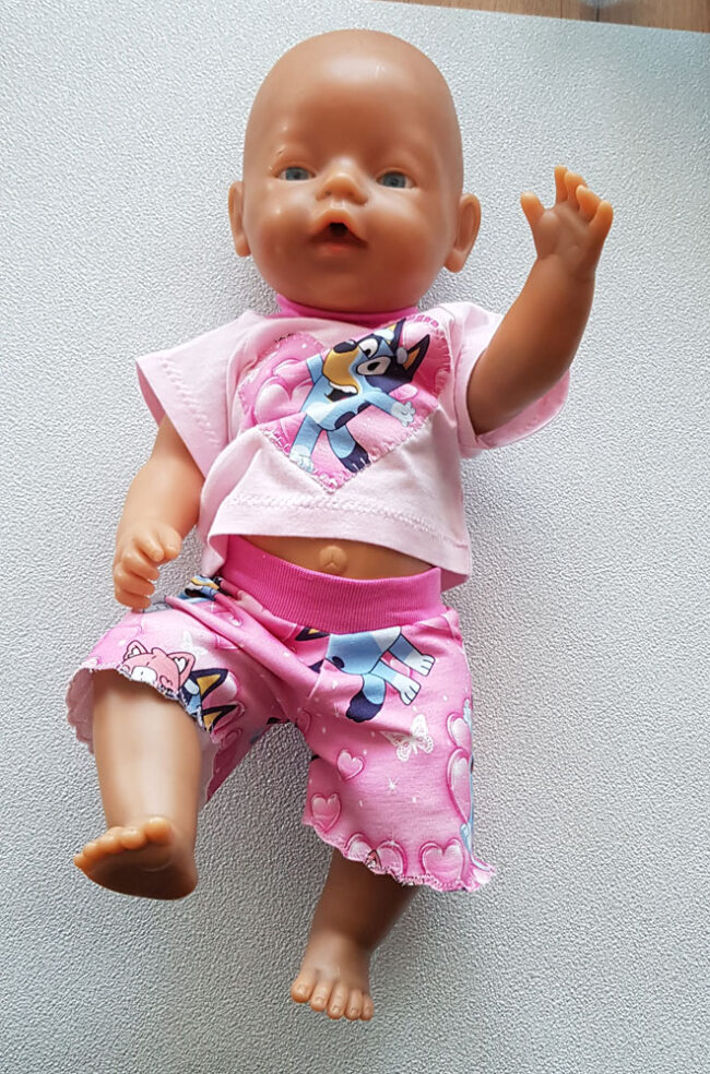 Dockkläder, passar Baby Born 43 cm, Bluey - Bild 2