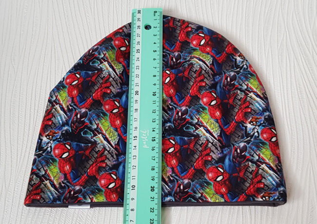 Mössa Spiderman, DUBBEL trikå, 3-8år, Superhjälte - Bild 4