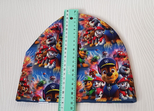 Mössa Paw Patrol, DUBBEL trikå, 2-6år - Bild 4