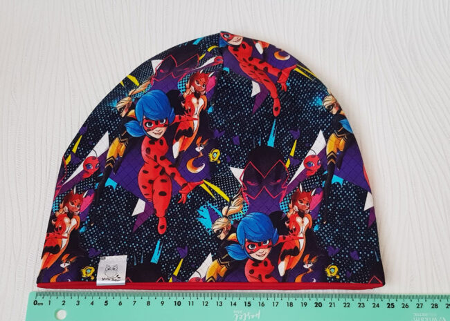 Mössa Miraculous, DUBBEL trikå, 3-8år, Miraculous Ladybug - Bild 4