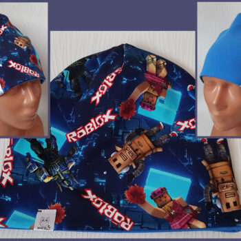 Mössa Roblox, DUBBEL trikå, 7år-vuxen