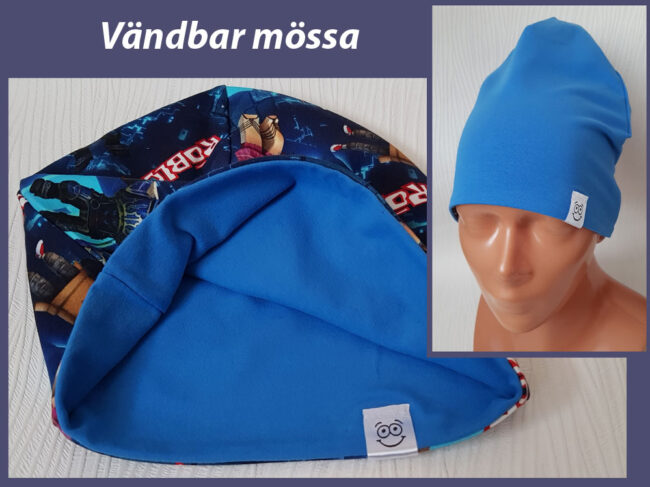 Mössa Roblox, DUBBEL trikå, 7år-vuxen - Bild 2