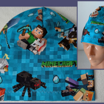 Mössa Minecraft, TUNN, 7-14år