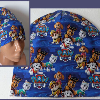 Mössa Paw Patrol, DUBBEL trikå, 3-10år